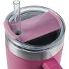 imagePelican Hydration Pelican Porter 40 oz Vacuum Insulated Tumbler  Recycled Stainless Steel Double Wall Travel with Dual Lid Powder Coated Insulated Coffee Mug For Hot Cold Drinks Jet BlackOrchid