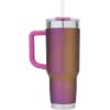 imagePelican Hydration Pelican Porter 40 oz Vacuum Insulated Tumbler  Recycled Stainless Steel Double Wall Travel with Dual Lid Powder Coated Insulated Coffee Mug For Hot Cold Drinks Jet BlackUnicorn