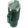 imagePelican Hydration Pelican Porter 40 oz Vacuum Insulated Tumbler  Recycled Stainless Steel Double Wall Travel with Dual Lid Powder Coated Insulated Coffee Mug For Hot Cold Drinks Jet BlackHunter