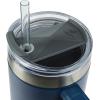 imagePelican Hydration Pelican Porter 40 oz Vacuum Insulated Tumbler  Recycled Stainless Steel Double Wall Travel with Dual Lid Powder Coated Insulated Coffee Mug For Hot Cold Drinks Jet BlackMidnight