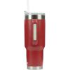 imagePelican Hydration Pelican Porter 40 oz Vacuum Insulated Tumbler  Recycled Stainless Steel Double Wall Travel with Dual Lid Powder Coated Insulated Coffee Mug For Hot Cold Drinks Jet BlackBrick