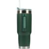 imagePelican Hydration Pelican Porter 40 oz Vacuum Insulated Tumbler  Recycled Stainless Steel Double Wall Travel with Dual Lid Powder Coated Insulated Coffee Mug For Hot Cold Drinks Jet BlackHunter