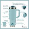 imagePelican Hydration Pelican Porter 40 oz Vacuum Insulated Tumbler  Recycled Stainless Steel Double Wall Travel with Dual Lid Powder Coated Insulated Coffee Mug For Hot Cold Drinks Jet BlackAurum