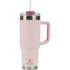 imagePelican Hydration Pelican Porter 40 oz Vacuum Insulated Tumbler  Recycled Stainless Steel Double Wall Travel with Dual Lid Powder Coated Insulated Coffee Mug For Hot Cold Drinks Jet BlackBlush
