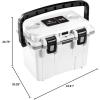 imagePelican 14 Quart CoolerWhiteGray