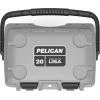 imagePelican 20 Quart Elite CoolerGreyGreen