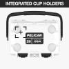 imagePelican 20 Quart Elite CoolerWhiteGray