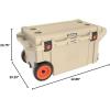 imagePelican 65QT Elite Wheeled CoolerTan