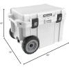 imagePelican 65QT Elite Wheeled CoolerWhiteGrey