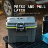 imagePelican 8QT Personal Cooler ampamp Dry BoxDark GreyGreen