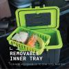 imagePelican 8QT Personal Cooler ampamp Dry BoxDark GreyGreen