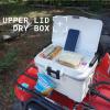 imagePelican 8QT Personal Cooler ampamp Dry BoxDark GreyGreen