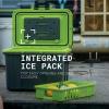 imagePelican 8QT Personal Cooler ampamp Dry BoxDark GreyGreen