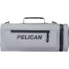 imagePelican Dayventure Sling Soft Cooler  12 Can or 4 Wine Bottle Capacity with Ice  WaterResistant TearProof Outer Shell  Padded Shoulder StrapLight Grey
