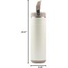 imagePelican Hydration Pelican Pacific 26 oz Vacuum Insulated Tumbler  Recycled Stainless Steel Double Wall Travel with Dual Lid Powder Coated Insulated Water Bottle For Cold Drinks BlushLinen