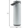 imagePelican Hydration Pelican Pacific 26 oz Vacuum Insulated Tumbler  Recycled Stainless Steel Double Wall Travel with Dual Lid Powder Coated Insulated Water Bottle For Cold Drinks BlushAsh
