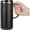 imagePelican Hydration Pelican Ridge 18 oz Vacuum Insulated Tumbler  Recycled Stainless Steel Double Wall Travel with Dual Lid Powder Coated Insulated Coffee Mug For Hot Cold Drinks HunterJet Black