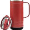 imagePelican Hydration Pelican Ridge 18 oz Vacuum Insulated Tumbler  Recycled Stainless Steel Double Wall Travel with Dual Lid Powder Coated Insulated Coffee Mug For Hot Cold Drinks HunterBrick