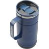 imagePelican Hydration Pelican Ridge 18 oz Vacuum Insulated Tumbler  Recycled Stainless Steel Double Wall Travel with Dual Lid Powder Coated Insulated Coffee Mug For Hot Cold Drinks HunterMidnight