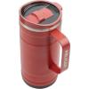 imagePelican Hydration Pelican Ridge 18 oz Vacuum Insulated Tumbler  Recycled Stainless Steel Double Wall Travel with Dual Lid Powder Coated Insulated Coffee Mug For Hot Cold Drinks HunterBrick