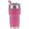 imagePelican Hydration Pelican Traveler 22 oz Vacuum Insulated Tumbler  Stainless Steel Double Wall Travel with Dual Lid Powder Coated Insulated Coffee Mug For Hot Cold Drinks AzureOrchid