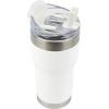 imagePelican Hydration Pelican Traveler 22 oz Vacuum Insulated Tumbler  Stainless Steel Double Wall Travel with Dual Lid Powder Coated Insulated Coffee Mug For Hot Cold Drinks AzureBright White