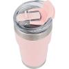 imagePelican Hydration Pelican Traveler 22 oz Vacuum Insulated Tumbler  Stainless Steel Double Wall Travel with Dual Lid Powder Coated Insulated Coffee Mug For Hot Cold Drinks AzureBlush