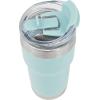 imagePelican Hydration Pelican Traveler 22 oz Vacuum Insulated Tumbler  Stainless Steel Double Wall Travel with Dual Lid Powder Coated Insulated Coffee Mug For Hot Cold Drinks AzureBreeze