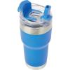 imagePelican Hydration Pelican Traveler 22 oz Vacuum Insulated Tumbler  Stainless Steel Double Wall Travel with Dual Lid Powder Coated Insulated Coffee Mug For Hot Cold Drinks AzureAzure