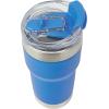 imagePelican Hydration Pelican Traveler 22 oz Vacuum Insulated Tumbler  Stainless Steel Double Wall Travel with Dual Lid Powder Coated Insulated Coffee Mug For Hot Cold Drinks AzureAzure