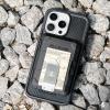 imagePelican MagSafe Wallet for iPhone  Heavy Duty MILSTD SnapOn Phone Magnetic Wallet and Phone Card Holder  Detachable and Slim Hard Case for iPhone 16 Pro Max 15 Pro Max141312 Series  BlackBlack  Money Clip