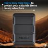 imagePelican MagSafe Wallet for iPhone  Heavy Duty MILSTD SnapOn Phone Magnetic Wallet and Phone Card Holder  Detachable and Slim Hard Case for iPhone 16 Pro Max 15 Pro Max141312 Series  BlackBlack