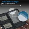 imagePelican MagSafe Wallet for iPhone  Heavy Duty MILSTD SnapOn Phone Magnetic Wallet and Phone Card Holder  Detachable and Slim Hard Case for iPhone 16 Pro Max 15 Pro Max141312 Series  BlackBlack