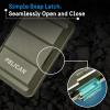 imagePelican MagSafe Wallet for iPhone  Heavy Duty MILSTD SnapOn Phone Magnetic Wallet and Phone Card Holder  Detachable and Slim Hard Case for iPhone 16 Pro Max 15 Pro Max141312 Series  BlackOD Green