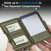 imagePelican MagSafe Wallet for iPhone  Heavy Duty MILSTD SnapOn Phone Magnetic Wallet and Phone Card Holder  Detachable and Slim Hard Case for iPhone 16 Pro Max 15 Pro Max141312 Series  BlackOD Green