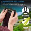 imagePelican Marine  IP68 Waterproof Phone Pouch Regular Size Floating Waterproof Phone Case  Beach Cruise Ship Travel Essentials  Works with All Phones  Detachable Lanyard  BlackHiVis YellowRegular