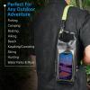 imagePelican Marine IP68 Waterproof Dry Bag 5L  Roll Top Waterproof Backpack wPhone CasePouch  Boating ampamp Kayak Accessories  Essentials for Camping Swimming Beach Fishing Rafting Travel  BlackBlack  Hi Vis Yellow