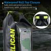 imagePelican Marine IP68 Waterproof Dry Bag 5L  Roll Top Waterproof Backpack wPhone CasePouch  Boating ampamp Kayak Accessories  Essentials for Camping Swimming Beach Fishing Rafting Travel  BlackBlackYellow