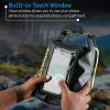 imagePelican Marine IP68 Waterproof Dry Bag 5L  Roll Top Waterproof Backpack wPhone CasePouch  Boating ampamp Kayak Accessories  Essentials for Camping Swimming Beach Fishing Rafting Travel  BlackBlackYellow