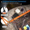 imagePelican Marine IP68 Waterproof Dry Bag 5L  Roll Top Waterproof Backpack wPhone CasePouch  Boating ampamp Kayak Accessories  Essentials for Camping Swimming Beach Fishing Rafting Travel  BlackHunter Camo