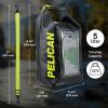 imagePelican Marine IP68 Waterproof Dry Bag 5L  Roll Top Waterproof Backpack wPhone CasePouch  Boating ampamp Kayak Accessories  Essentials for Camping Swimming Beach Fishing Rafting Travel  BlackBlackYellow