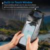 imagePelican Marine IP68 Waterproof Dry Bag 5L  Roll Top Waterproof Backpack wPhone CasePouch  Boating ampamp Kayak Accessories  Essentials for Camping Swimming Beach Fishing Rafting Travel  BlackBlack  Hi Vis Yellow