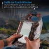 imagePelican Marine IP68 Waterproof Dry Bag 5L  Roll Top Waterproof Backpack wPhone CasePouch  Boating ampamp Kayak Accessories  Essentials for Camping Swimming Beach Fishing Rafting Travel  BlackHunter Camo