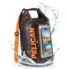 imagePelican Marine IP68 Waterproof Dry Bag 5L  Roll Top Waterproof Backpack wPhone CasePouch  Boating ampamp Kayak Accessories  Essentials for Camping Swimming Beach Fishing Rafting Travel  BlackHunter Camo