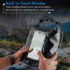 imagePelican Marine IP68 Waterproof Dry Bag 5L  Roll Top Waterproof Backpack wPhone CasePouch  Boating ampamp Kayak Accessories  Essentials for Camping Swimming Beach Fishing Rafting Travel  BlackStealth Black