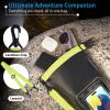 imagePelican Marine IP68 Waterproof Dry Bag 5L  Roll Top Waterproof Backpack wPhone CasePouch  Boating ampamp Kayak Accessories  Essentials for Camping Swimming Beach Fishing Rafting Travel  BlackBlack  Hi Vis Yellow