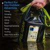 imagePelican Marine IP68 Waterproof Dry Bag 5L  Roll Top Waterproof Backpack wPhone CasePouch  Boating ampamp Kayak Accessories  Essentials for Camping Swimming Beach Fishing Rafting Travel  BlackBlackYellow