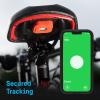 imagePelican Protector 4Pack AirTag Holder  Air Tag Case with 3M Adhesive Sticker  Rugged Shockproof AirTag Cover  Hidden Air Tag Holder Stick On Mount for Travel Luggage Bike Car Remote  BlackStick On Mount Orange