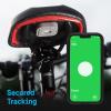 imagePelican Protector 4Pack AirTag Holder  Air Tag Case with 3M Adhesive Sticker  Rugged Shockproof AirTag Cover  Hidden Air Tag Holder Stick On Mount for Travel Luggage Bike Car Remote  BlackStick On Mount Grey