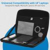imagePelican Traveler Laptop CaseSleeve 14 Inch Padded Exterior Compact Design Weather Resistant and Heavy Duty Laptop Bag for All Laptops from 12 inches up to 14 inches  MacBook ProAir  Black14 Inch